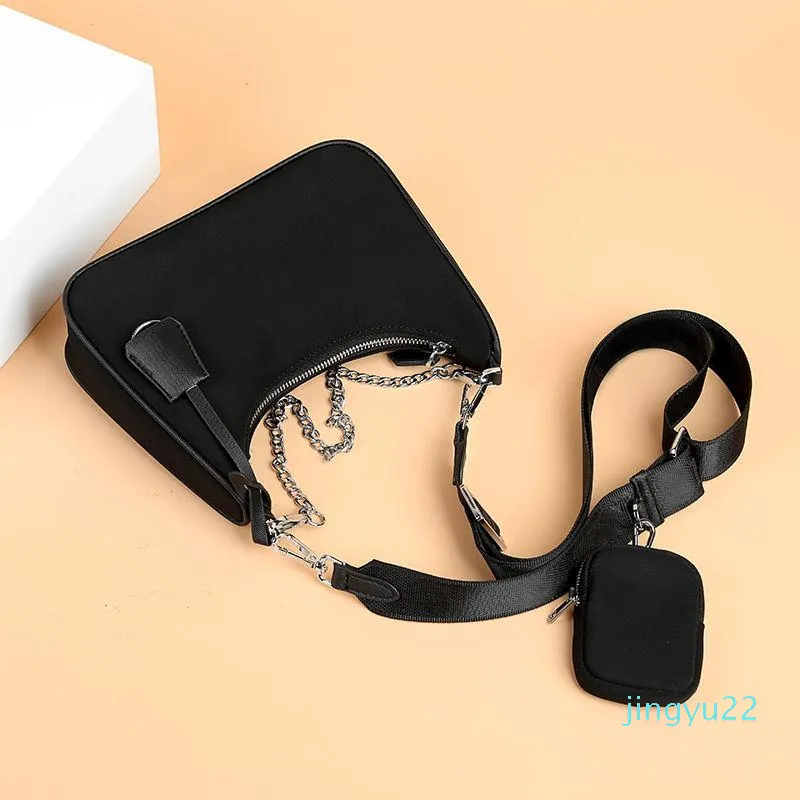 2022 Nieuwe Designer Luxe schoudertassen Hoge kwaliteit Nylon Handtassen Bestsellelfouten Wallet Dames Tassen Crossbody Bag Hobo portemonnees