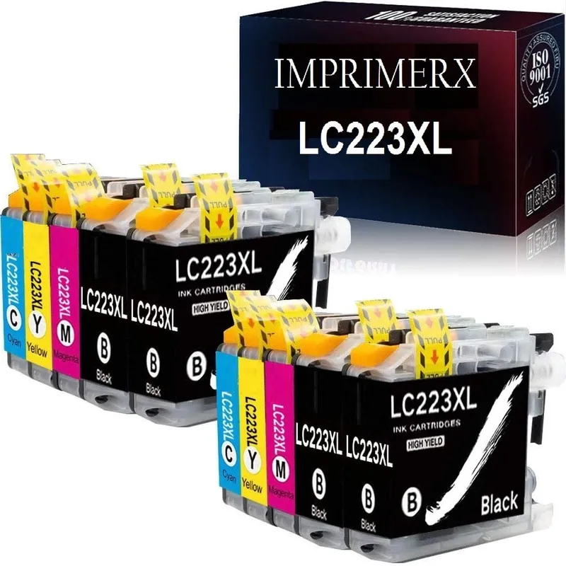 Brother LC223 223XL compatible ink cartridges for Brother MFC-J480DW DCP-J562DW MFC-J5320DW MFC-J4420DW printers