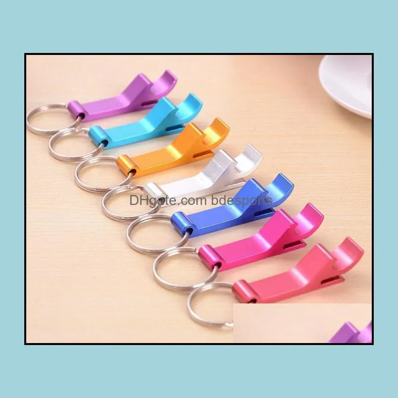 500pcs/lot New Free Shipping promotion customed printed logo gift Metal aluminum alloy bottle opener metal keychain laser LOGO