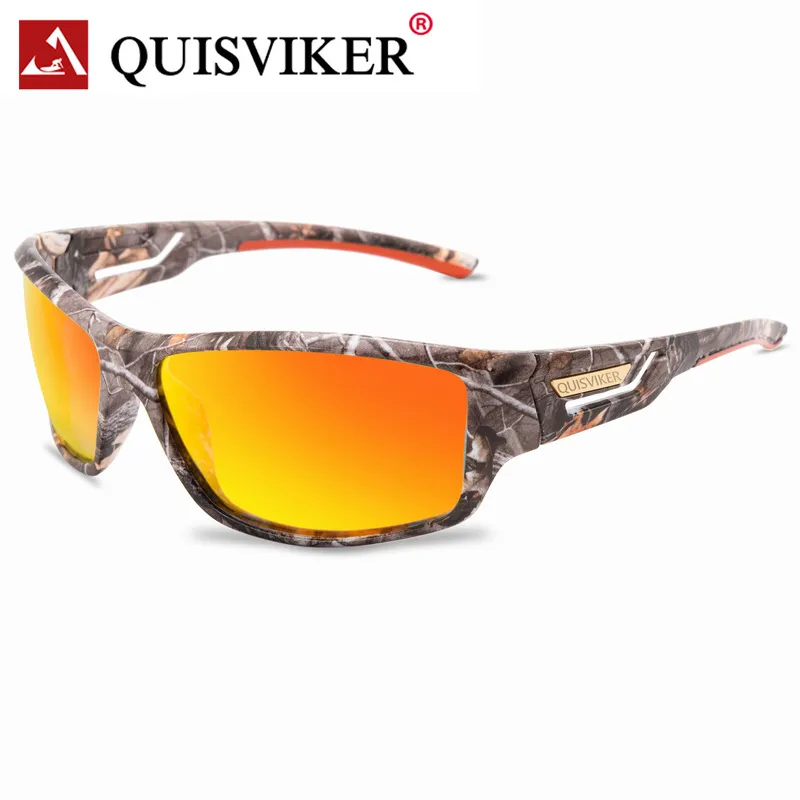 QUISVIKER Zonnebril Gloednieuwe Sport Vissen Bril Outdoor Gepolariseerde Brillen Goggles Zonnebril Mannen Vrouwen Vis Eyewear