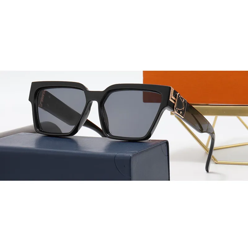 MILLIONAIRE Retro Square Fashion Sunglasses Anti Ultraviolet Metal