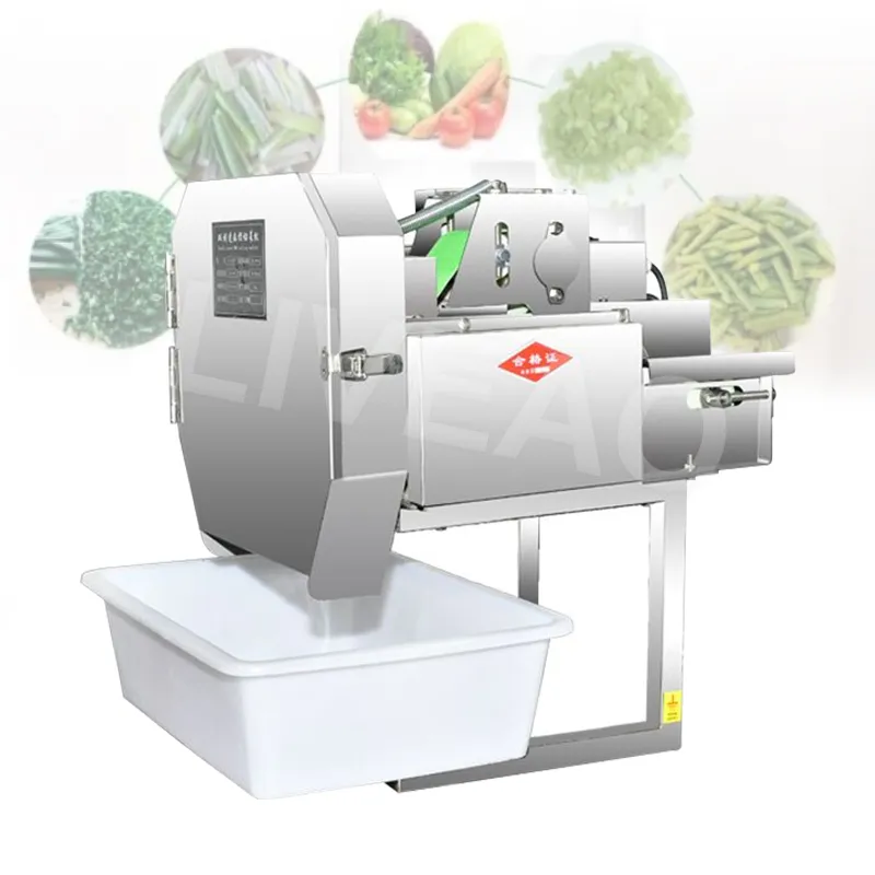 Multifunction Kitchen Cutting Machine Commercial Electric Potato Carrot Ginger Slicer From