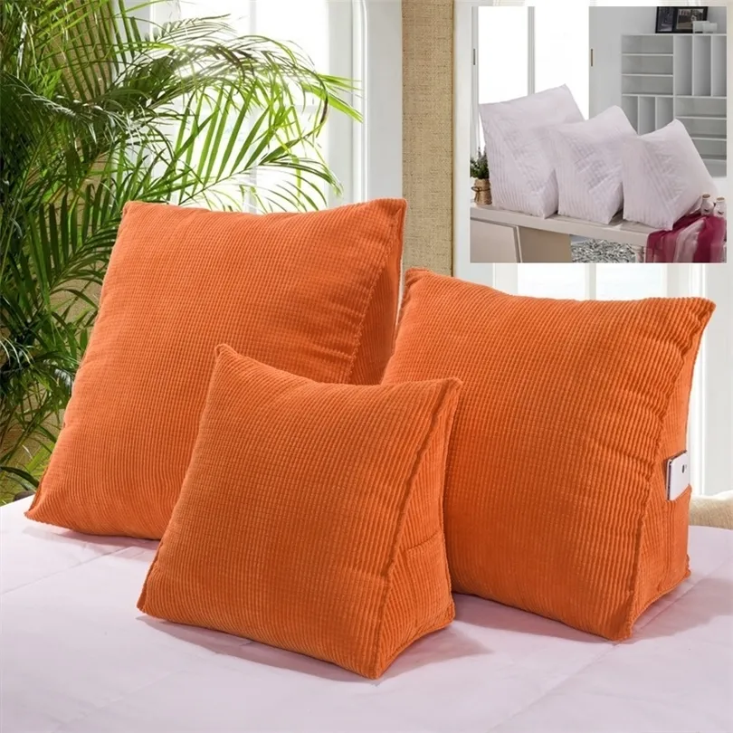 Cama Cuña Almohada Para Sentarse A Leer Con El Bolsillo Del Teléfono Volver  Almohada Piernas Para E Inclinar Cojín De Soporte Ajustable Plegable 201009  De 20,73 €