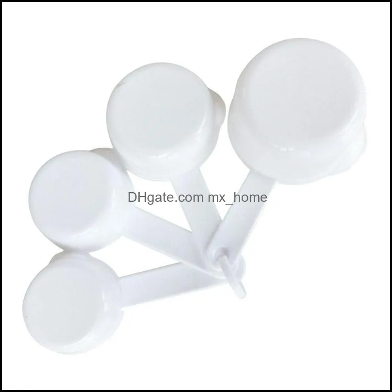 baking & pastry tools 10 pcs measure cups white 1 plastic ended spatula 14in 355mm kitchen