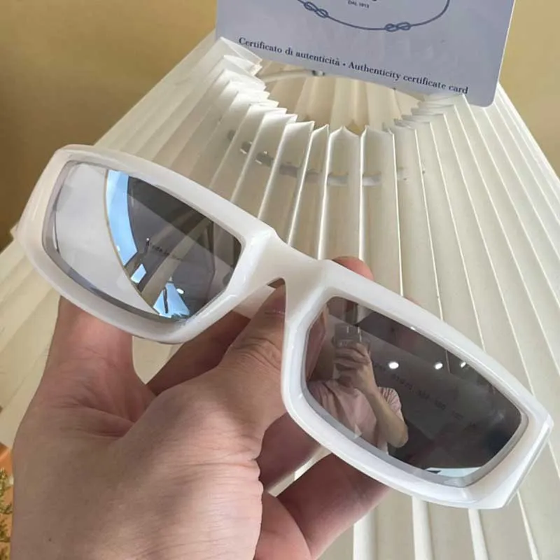 Новые солнцезащитные очки для тренда взлетно-посадочной полосы SPR29Y Летний стиль прохладный 3D-оберт-рамка высшего качества мужских женских личности повседневная защитная пояс для всех матчей Оригинальная коробка SPR25Y