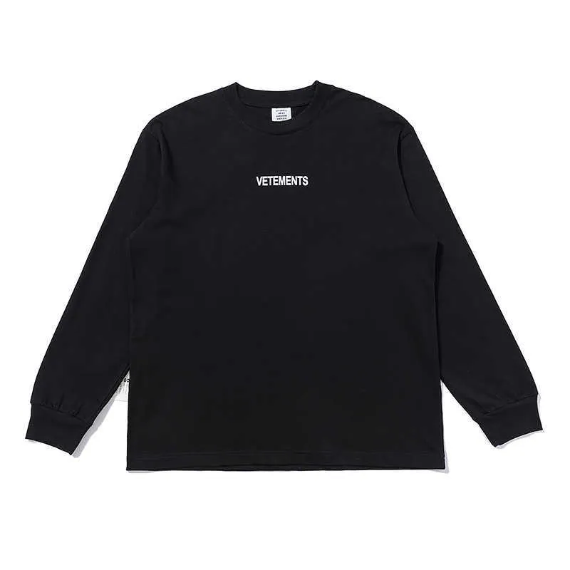 DHgate.com:Oversized Gothic Font Vetements Long Sleeve DHgate.com:Oversized Gothic Font Vetements Long Sleeve