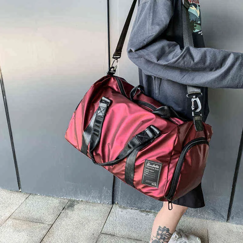 Duffel Bag Gym Sports Bag for Women with Shoe Compartment 56-75L Nylon ...