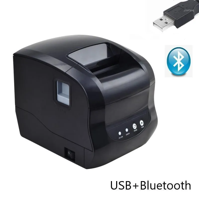 Yazıcılar Termal Etiket Yazıcı USB veya Bluetooth 127mm/s Barkod 58mm 80mm kağıt için