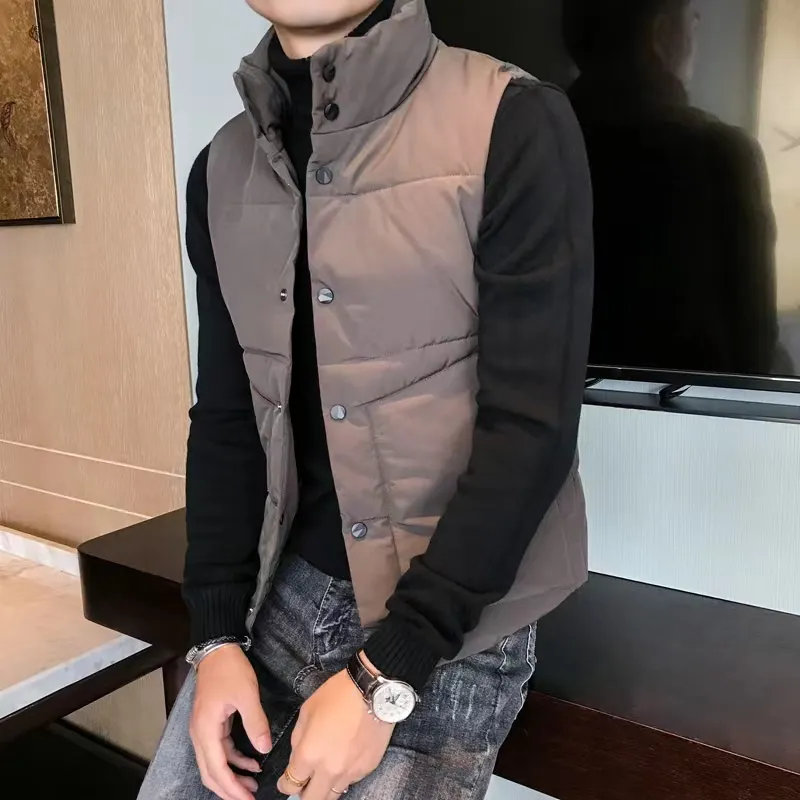 Männer Casual Winter Doudoune Jacke Daunenweste Homme Outdoor Gilet Jassen Expedition Parka Oberbekleidung Designer Advanced_voghion.com