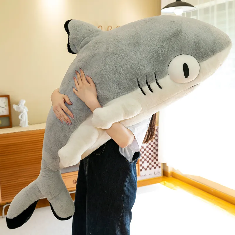 Bulk-buy Adorable Shark Cat Plush Pendant Perfect for Room or Car Decoration  price comparison