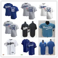 Men 'Dodgers 31 Mike Piazza 42 Jackie Robinson 45 Pedro Martinez 5 Corey Seager 35 Bob Welch Custom Baseball Jerseys