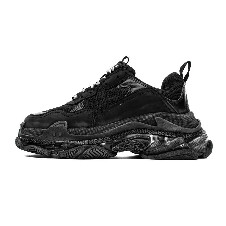Bulk 2024 Triple S Casual Sneakers Clear Bubble Bottom Fashion Men Women Dad Shoes Leather From Lullabyd 41.9 DHgate.Com