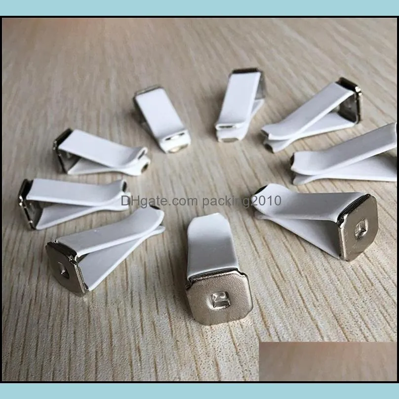 New Arrival Auto Outlet Clips Metal Alloy White Black Color DIY Automotive Perfume Clip Decorative Car Vents Clamps Accessories 0 25jt