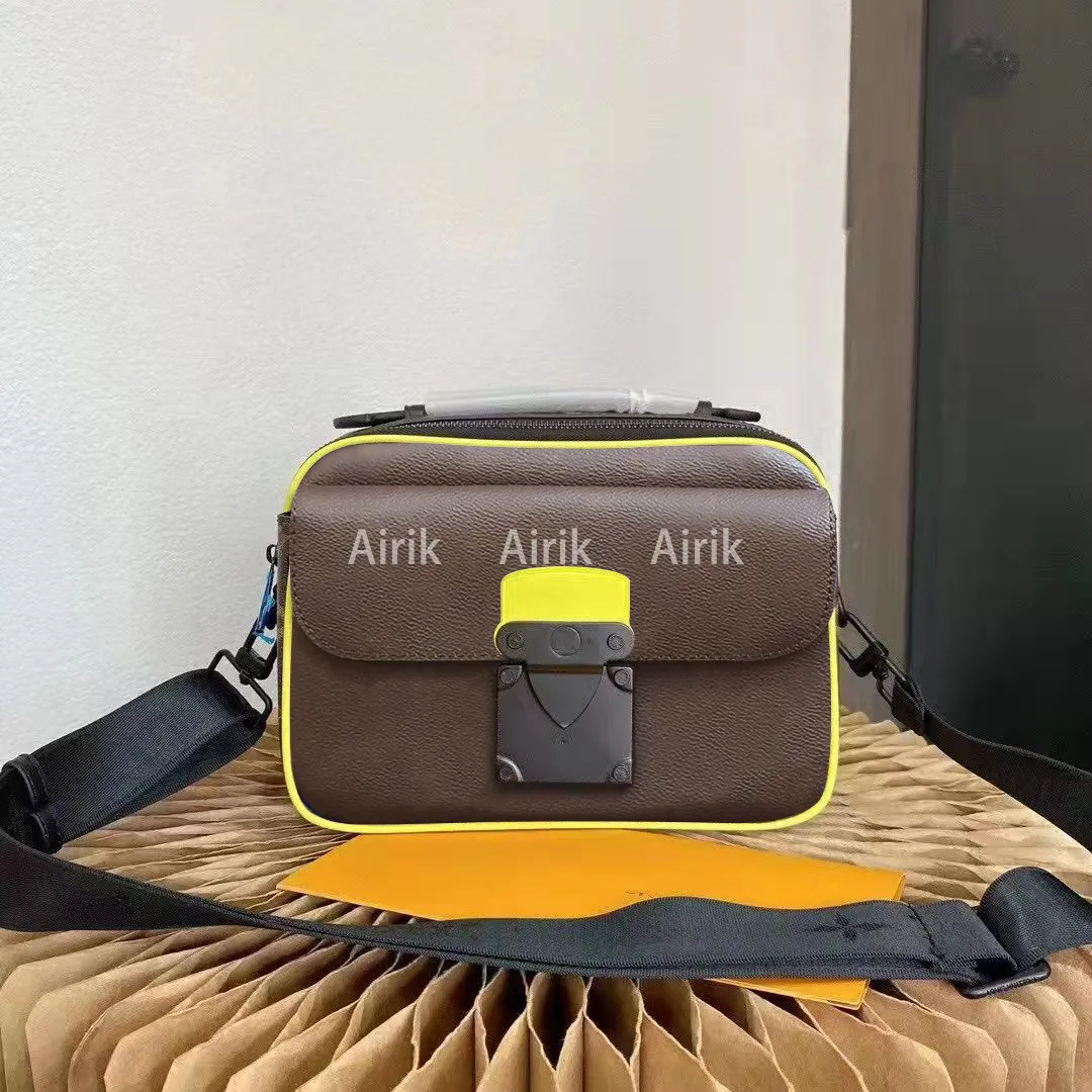 أكياس الأزياء لطيفة المظهر Branch Mailman Bag Airik مع أنماط مختلفة من M58489 اليومية أكياس الكتف خزانة 4 ألوان الحجم 22*18*18