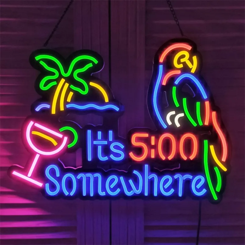 Insegna Al Neon Personalizzata VBAIFAyy Con Led In Silicone, Decorazione Murale Per Matrimoni, Feste, Compleanni, Bar - 4