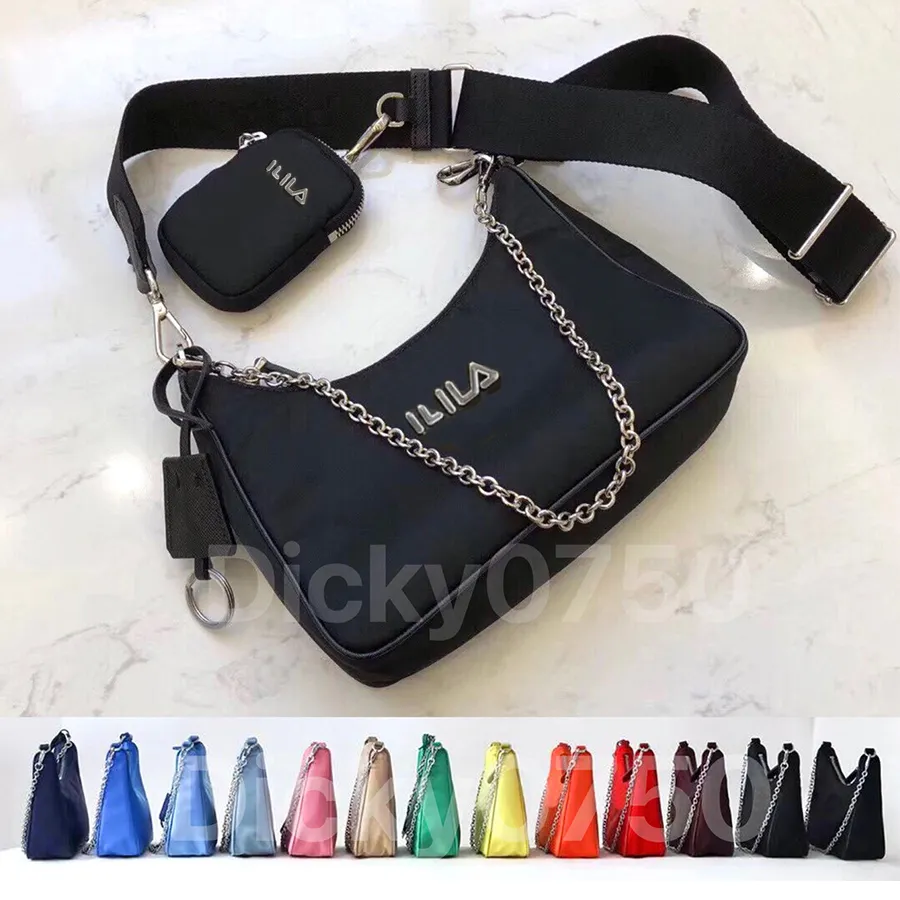 dicky0750 Designer bags handbags for women luxury shoulder bag lady Chest pack lady Composite Tote chains canvas handbag purse messenger hobo 3 in 1 vintage sacoche