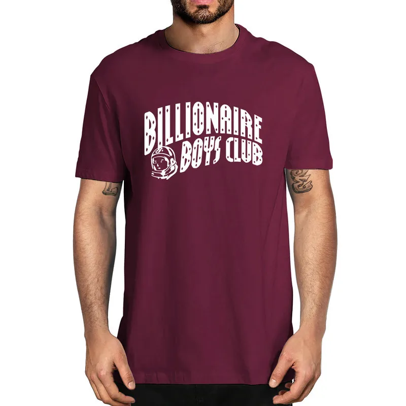 Billionaire Boy Club Camiseta Mens Camisas Ys Club 100% O-pescoço Algodão Verão Masculino Novidade Oversized Camiseta Mulheres Casual Harajuku Streetwear Soft Tee 234