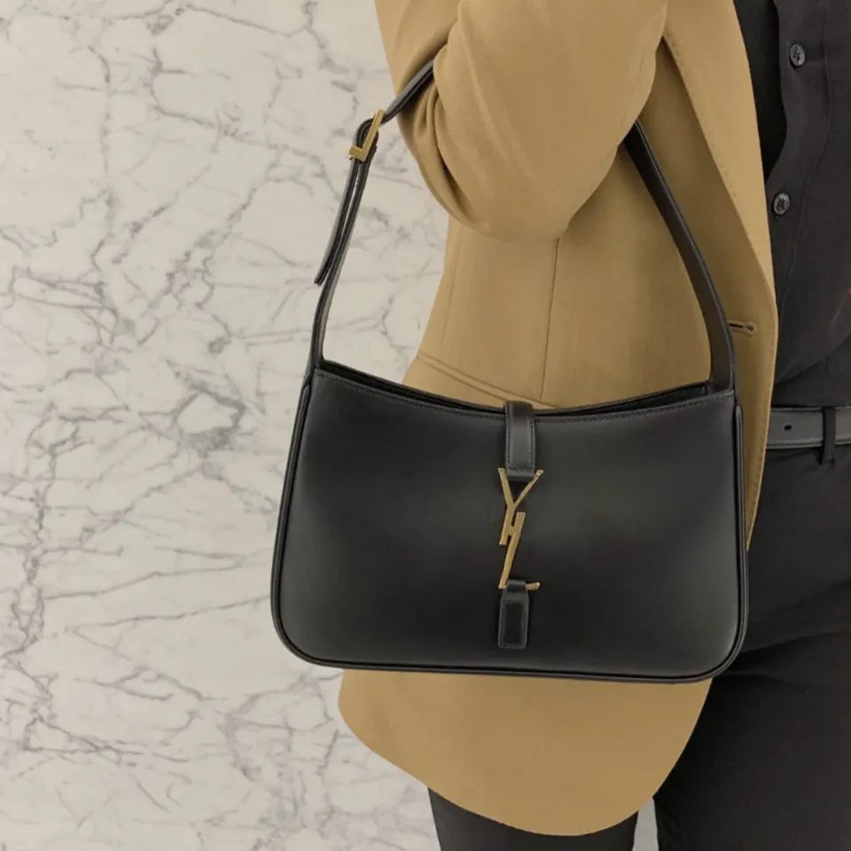 Luksusowe torby na ramię projektanci Hobo w stylu klasycznym moda kobiety prawdziwej skóry wysokiej jakości torebka Totes portfel z pudełkiem HQY15525