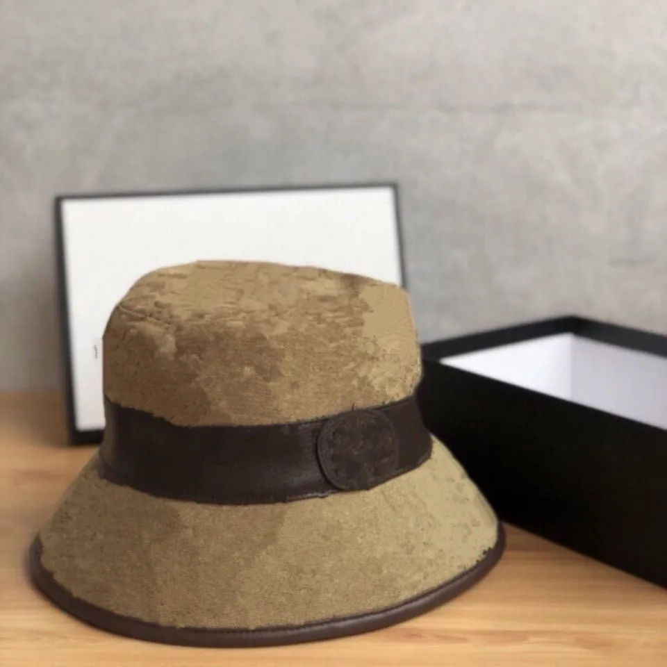 Classic Women Women Fashion Hat Hat di alta qualità Stampa per lettere complete Caps Cappelli da cowboy maschi marrone designer casual hat239h