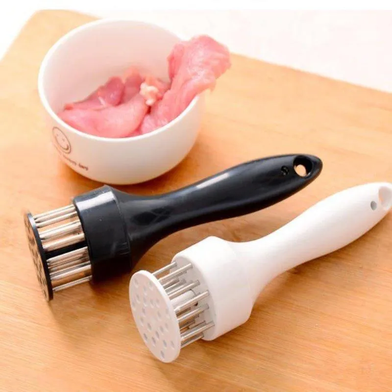 Meat Tenderizer Ultra Sharp Needle Stainless Steel Blades Kitchen Tool for Steak Pork Beef Fish Tenderness Cookware
