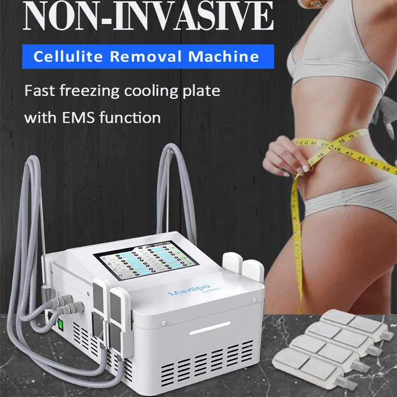 EMS Slimming Cryo4 Padsマシンパーマネントボディスリミング減量クリニック療法