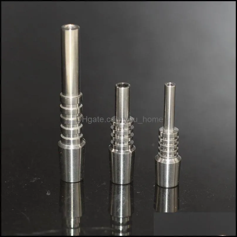 Titanium Nectar Collector Tip Titanium Nail 10mm 14mm 18mm Inverted Nail Grade 2 Titanium Tip Ti nail For Glass Nectar Collector