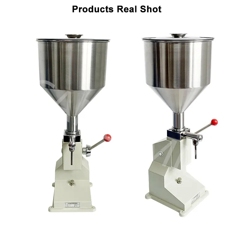 Manual Paste Filling Machine Gel Filler Quantitative 5-50ml Liquid Wine Honey Sauce Edible Oil Small Sub Packer