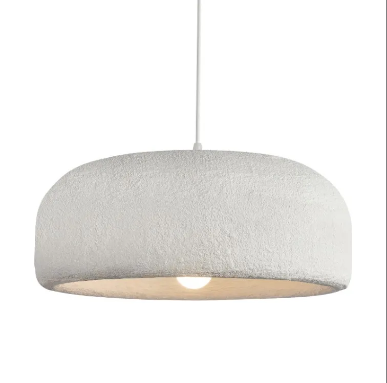 NIEUW NOORDISCHE Simple Restaurant Wabi Sabi Bar Island Lamp Creatieve persoonlijkheid Japanse polystyreen hanger lamp