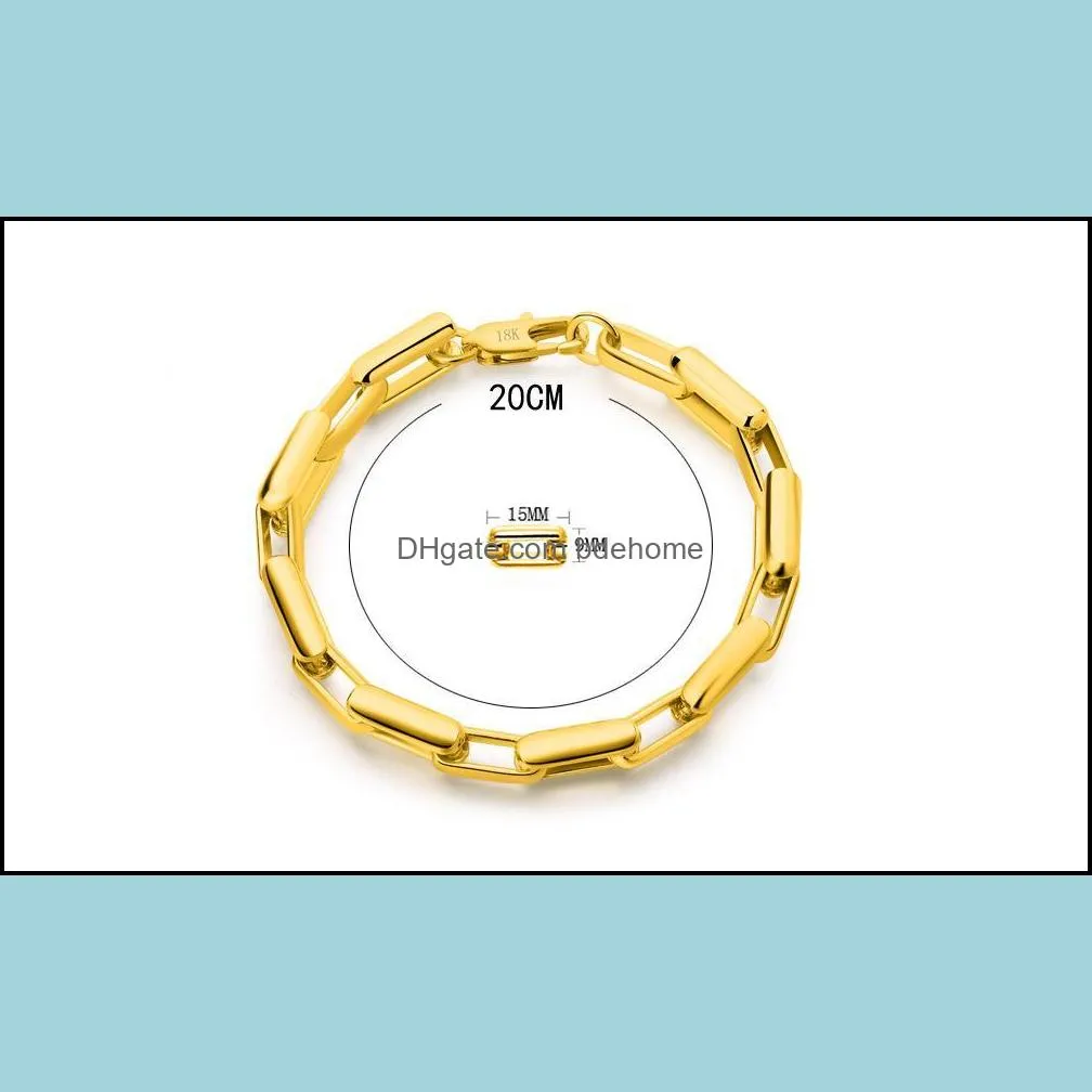 high quality wholesale lowest price the latest fashion 18k gold bracelets best christmas present