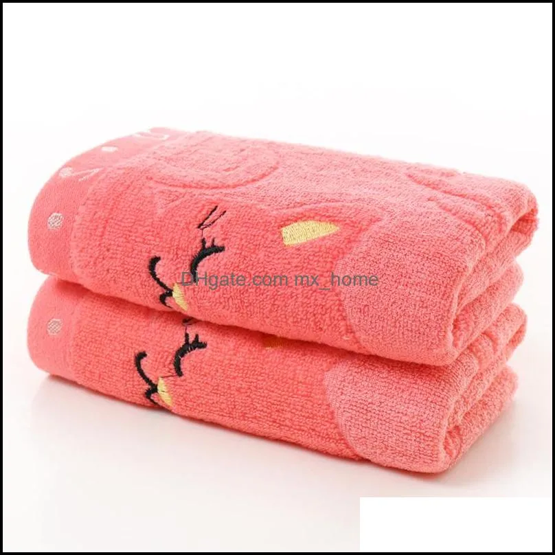 soft cotton bath towels cartoon cat blanket baby newborn infant kids breathable comfortable towel cute swimwear shower cloth z4768