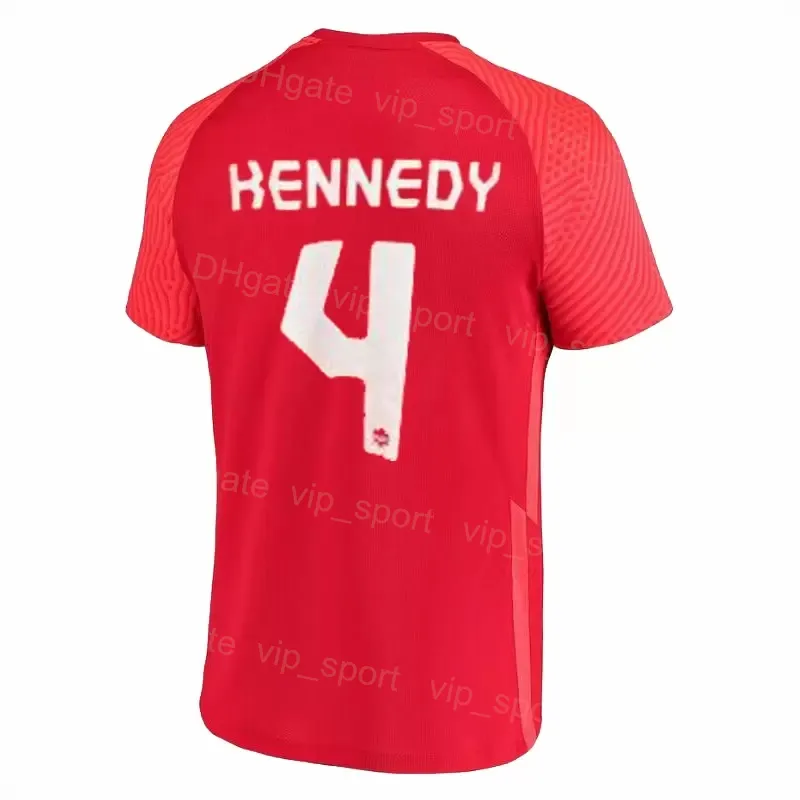 Canada Soccer 20 Jonathan David Jersey 2022 World Cup 13 Atiba