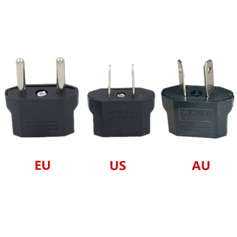 Prise de chargeur de voyage américaine ou européenne Portable US AU EU adaptateur de prise électrique convertisseur de prise de courant alternatif