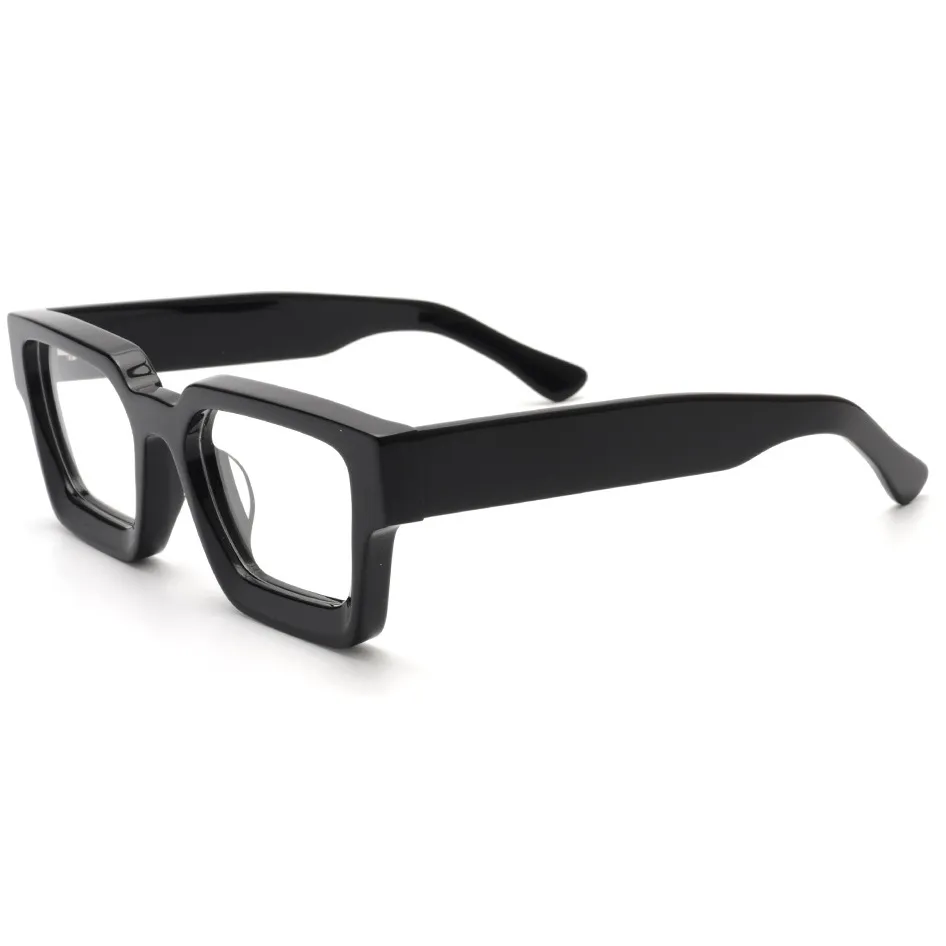 Projektanci mężczyźni okulary optyczne marka gęste spektakle ramy vintage moda duże kwadratowe okulary przeciwsłoneczne dla kobiet okularów z krótkowzroczności z obudową