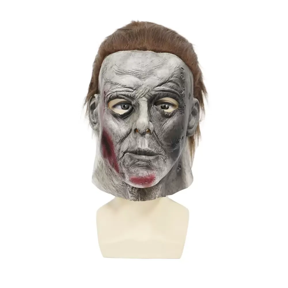 Máscara De Michael Myers Para Halloween - Talla Adulto, De Látex, Visión Y Respiración Sin Obstáculos, Para Fiestas Y Cosplay