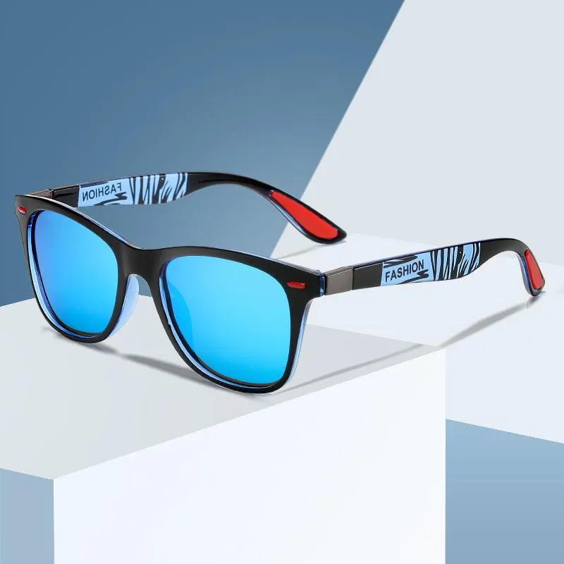 Sonnenbrille Marke Design Polarisierte Männer Square Fahren Brille Vintage Frauen Sonnenbrille UV400 Schattierungen Brillen Gafas de Solsunglasses