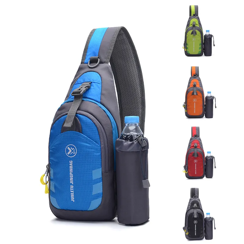Sling Bag with Water Bottle Holder Crossbody Daypack for  display picture 1