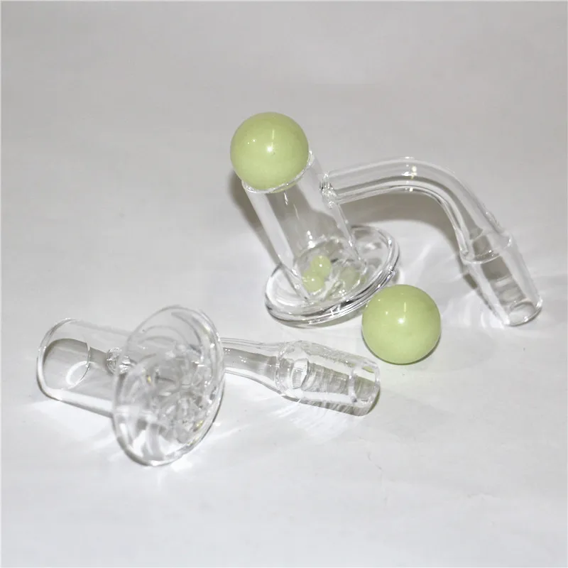 Blender spin kwarts banger smojing accessoires 14 mm mannelijk gewricht glas bong afgeschuinde rand terp slupper olie dab rigs spinner dop marmeren buby parels dabbergereedschap wax