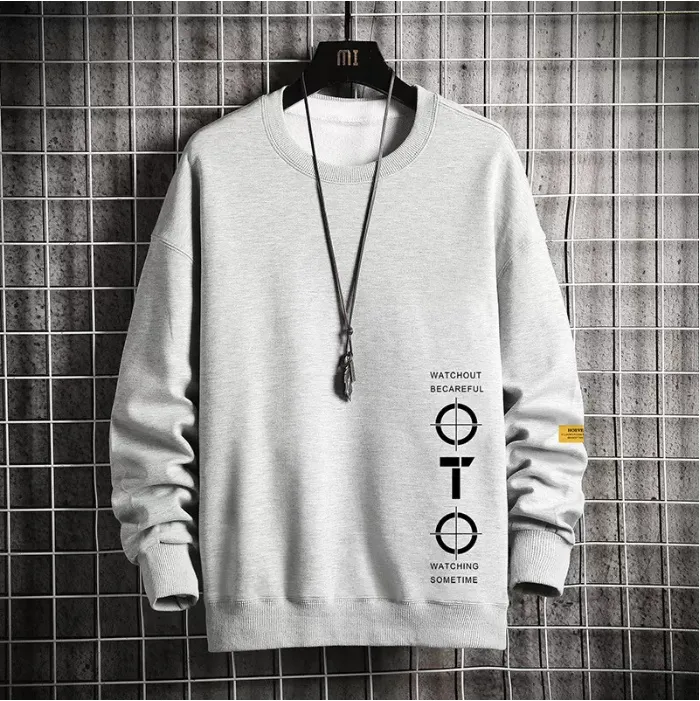 50%off Men's Hoodies & Sweatshirts Solid Color Sweatshirt Spring Autumn Hoody Casual Streetwear Clothes 062418