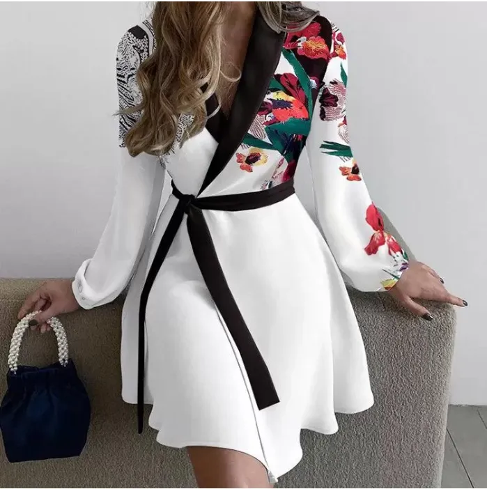Casual Dresses For Women Summer Printed Long Sleeve... From Niubility,  $36.28 | DHgate.Com