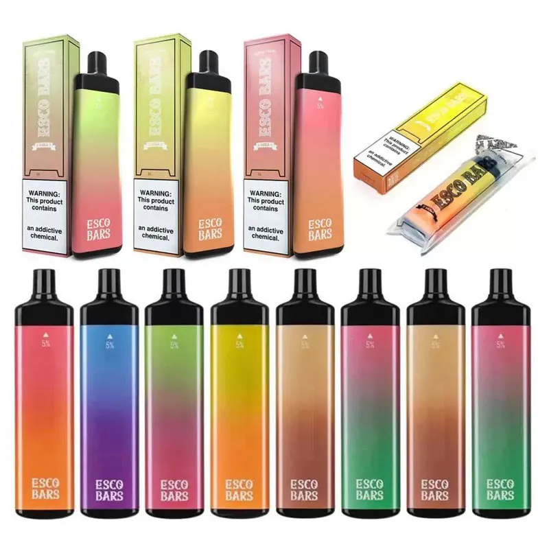 Esco Bar Mega Disposable Vape 5000 Puff Mesh Coil E Cigarette Pre esco-bar-mega-disposable-vape-5000-puff-mesh-coil-e-cigarette-pre