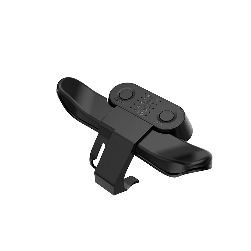 Bouton arrière de manette de jeu étendu bouton arrière de manette avec adaptateur de clé Turbo pour accessoires de contrôleur de jeu PS4