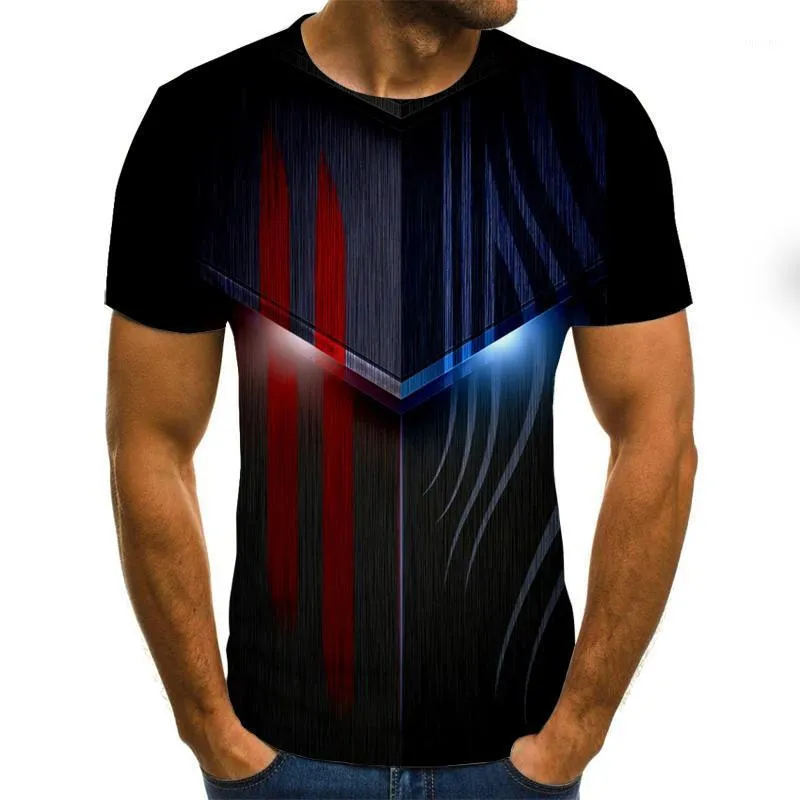 Men's T-Shirts 2022 3D Printing Dream Short Sleeve T-shirt And Women's Hip Hop Casual