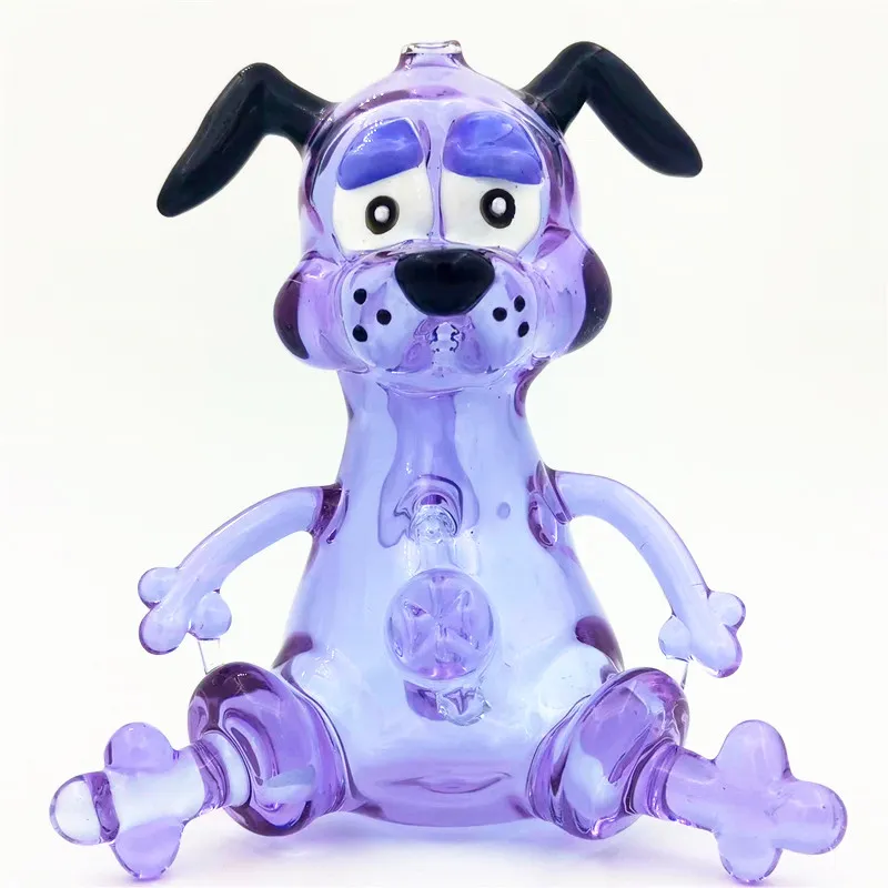 Glazen Water Bong Petty Intersting Dog Shape Bong Waterpijp Dab Rig Beaker Bongs Bubbler Pijp