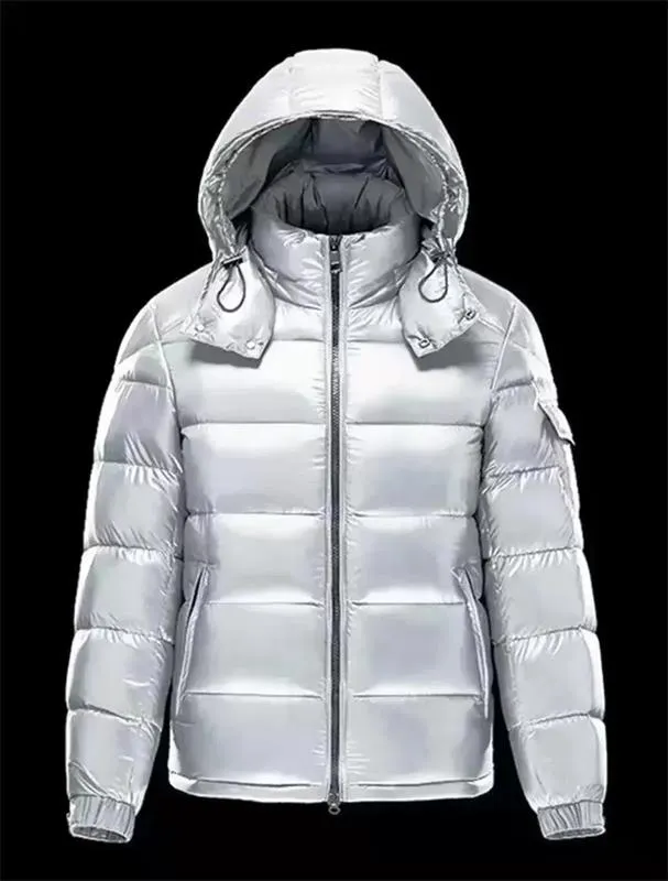 Mens Parkas Ceketler Lüks Kış Kış High Citity Açık Spor Tasarımcısı Aşağı Ceket Siyah Beyaz Windbreak Yakası Sıcak Cilt Klasik Erkekler Kadın Ceket Tut