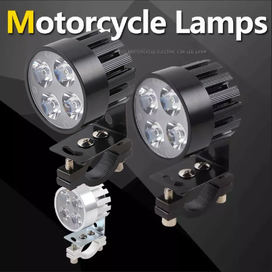 6000K Led Motorcycle bike Headlight bulb Waterproof Driving Spot Fog Lights External MOTO DRL Accessories bulb 12V Car