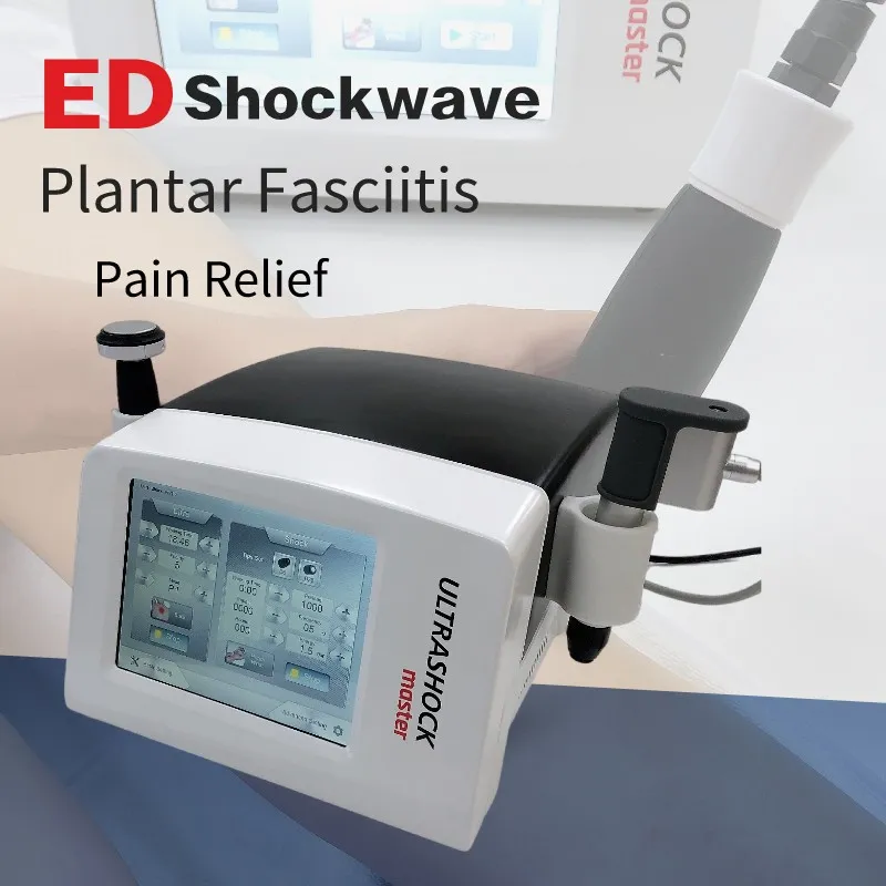 Équipement portatif d'onde de choc d'ED de machine de masseur de therpy d'onde d'ultrason pour le dysfonctionnement érectile