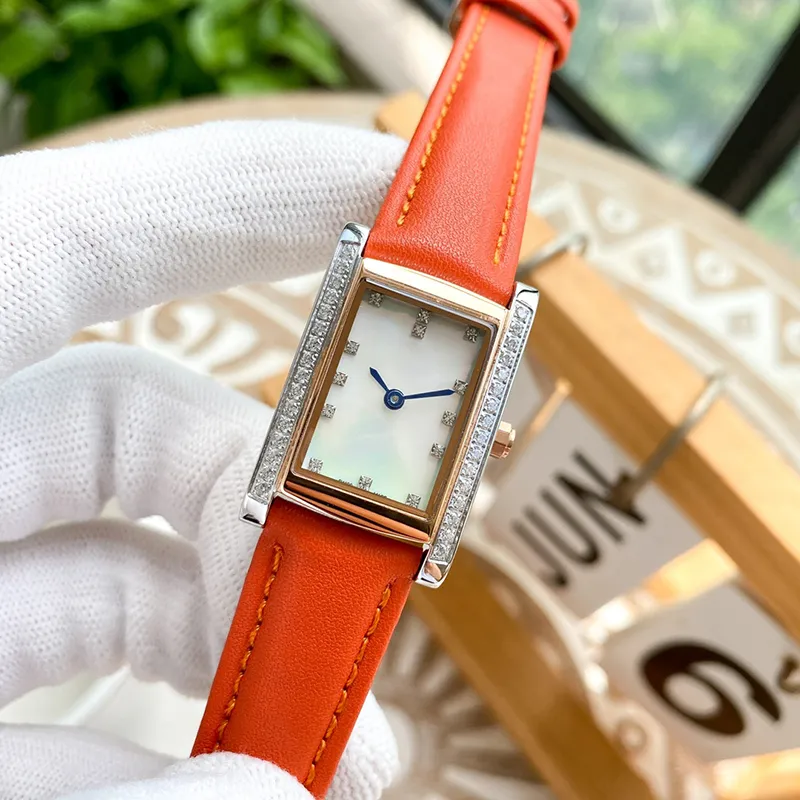 Relógios Movimento Quartz Assista a Women Wristwatch 33x22mm Wristwatches Montre de Luxe