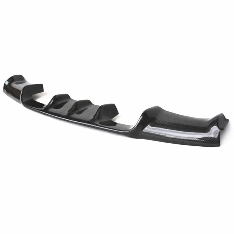 M3-stijl koolstofvezel lipspoiler lichaamskits voor BMW 3-serie E90 bumper 2005-20011 4 outlet Auto achterste diffuser auto styling