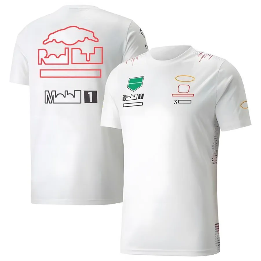 Uniforme da equipe de corrida de F1 2022 verão a mesma camiseta para fãs de Fórmula 1 uniforme de corrida personalizado top de manga curta