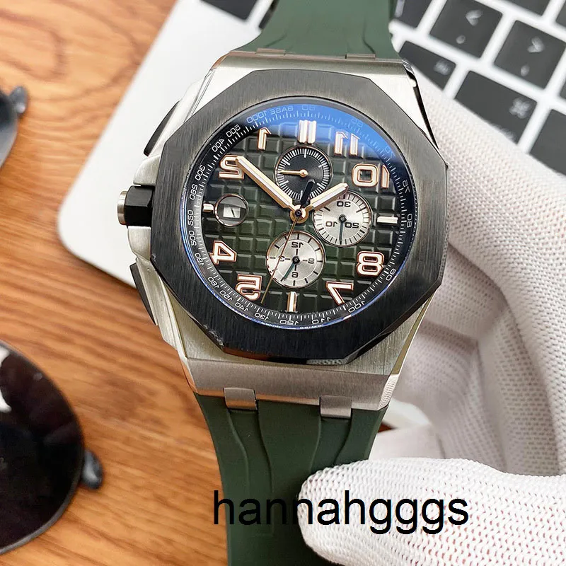 Mens Watches Automatic Mechanical Watch 44mm Gradient Dial Luminous Waterproof Fashion Business Wristwatches Montre De Luxe MQKZ